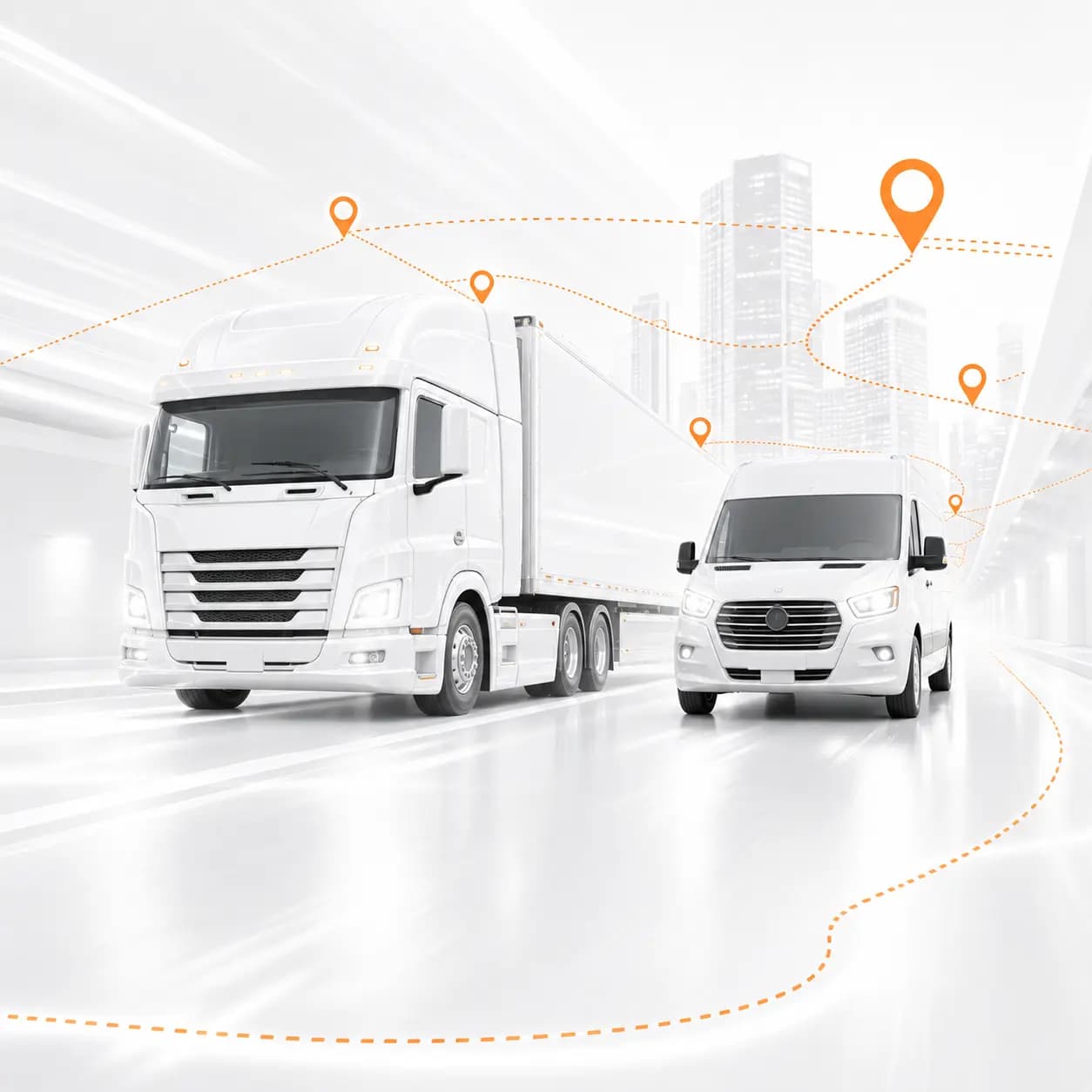 Vehicle tracking system dashboard light