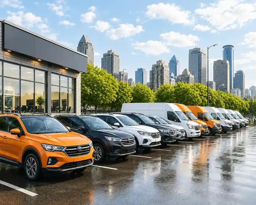 Fleet management software for vehicle rental and leasing companies with fleet monitoring, maintenance management, and document tracking.