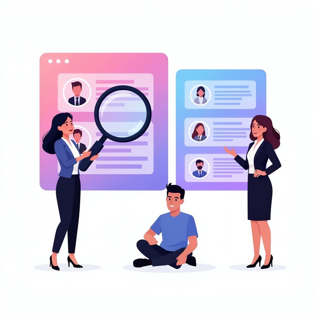 EIT Careers - Team recruitment illustration