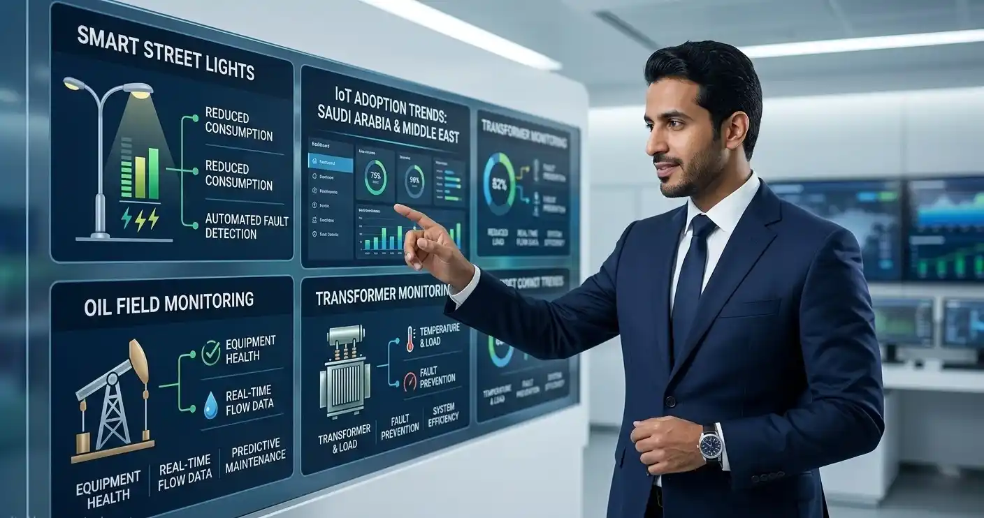 IoT Adoption Trends in the Middle East & Saudi Arabia