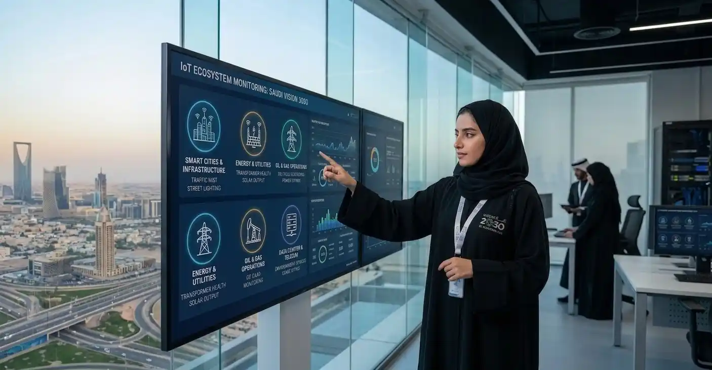 Role of IoT in Saudi Vision 2030