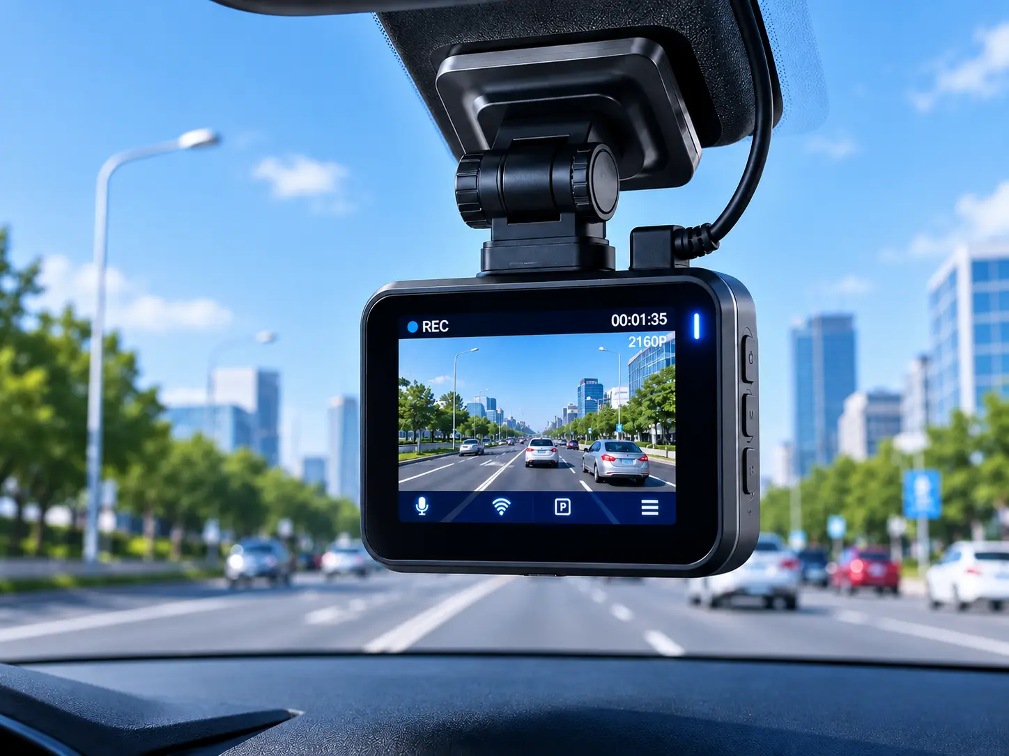Fleet dashcam recording solution for vehicle video monitoring