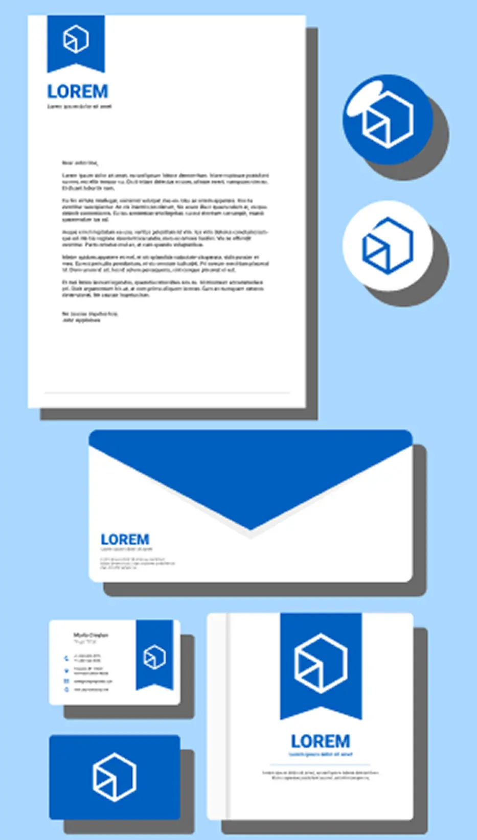 Business Cards, Letterheads, ID Cards