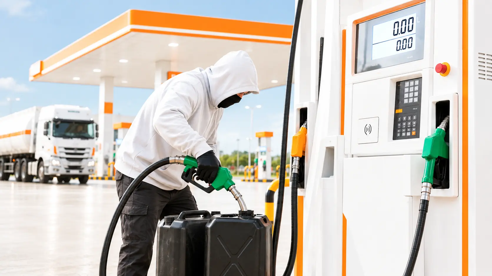 Fuel dispenser monitoring system for fuel theft and revenue loss prevention