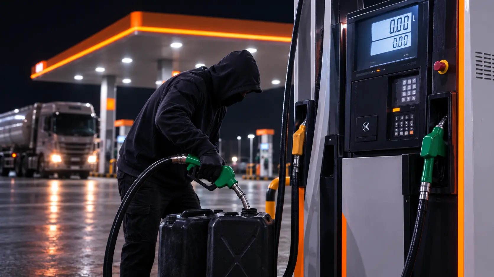 Fuel dispenser monitoring system for fuel theft and revenue loss prevention