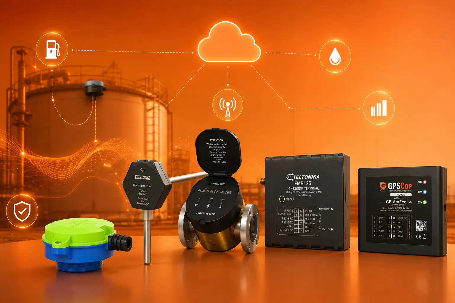 Fuel management system hardware with advanced fuel sensors