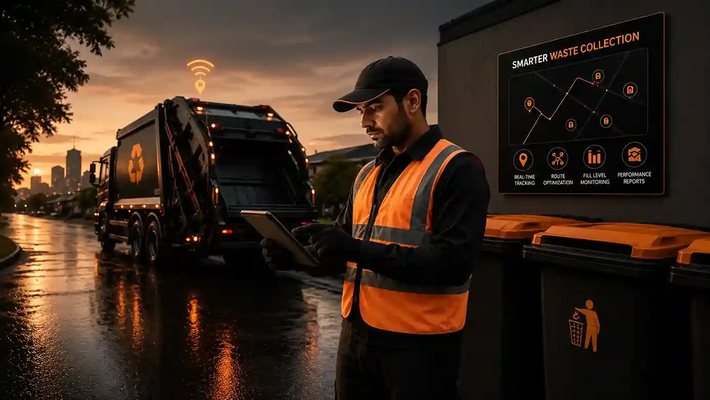 Garbage collection management system for efficient waste operations