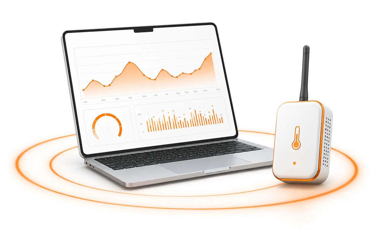 Smart temperature monitoring solution for connected logistics