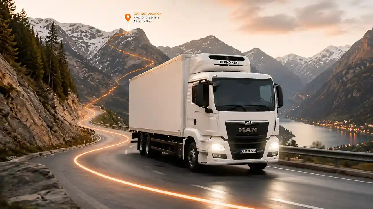 Temperature monitoring for refrigerated vehicles during transport