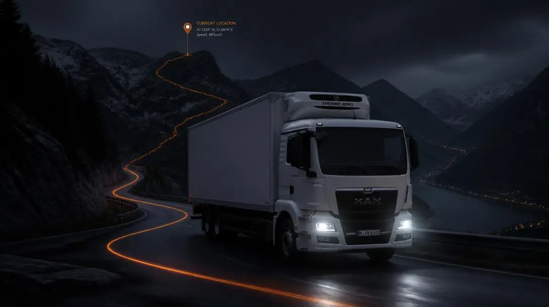 Temperature monitoring for refrigerated vehicles during transport