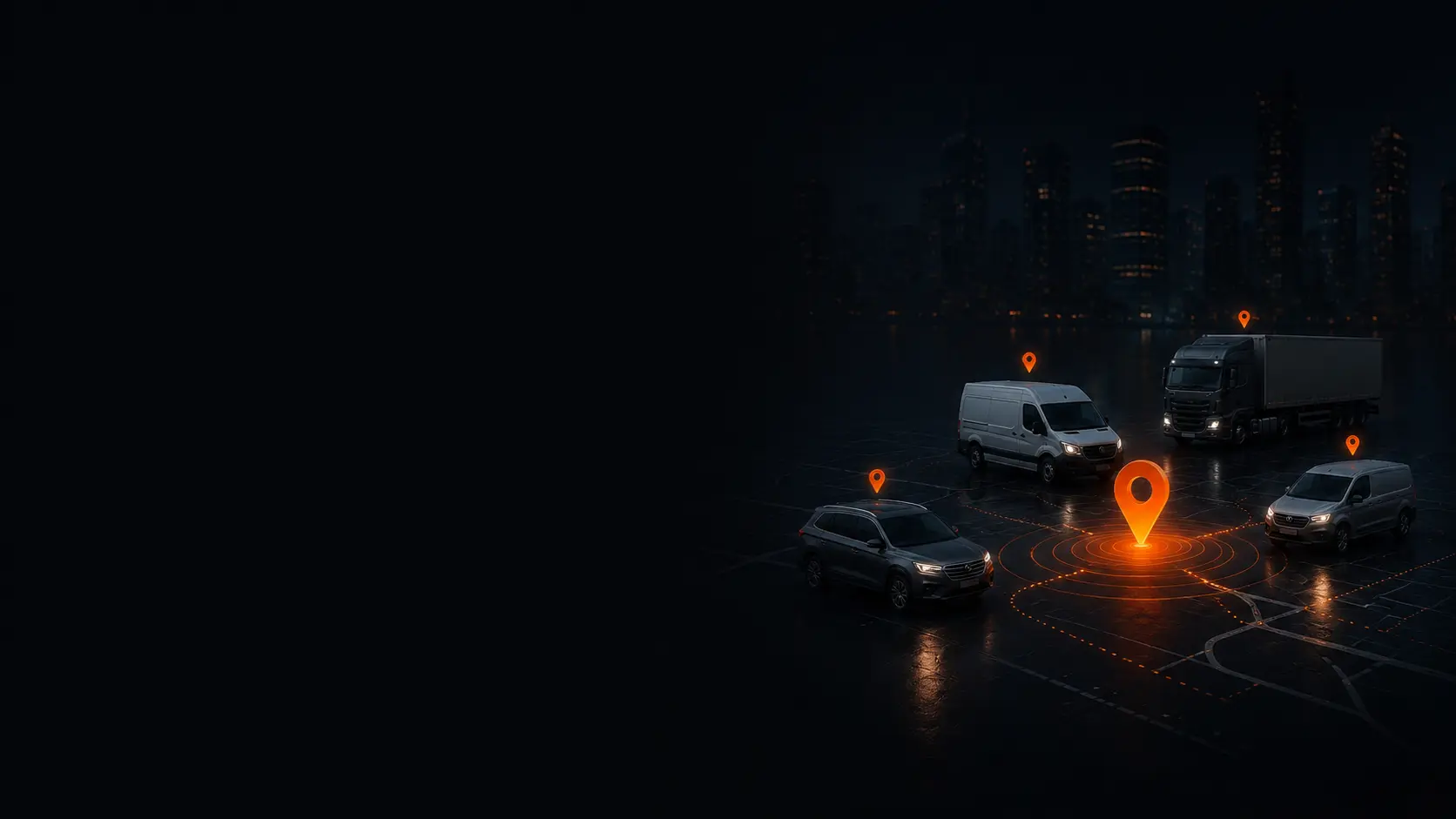 Real-time vehicle tracking dashboard