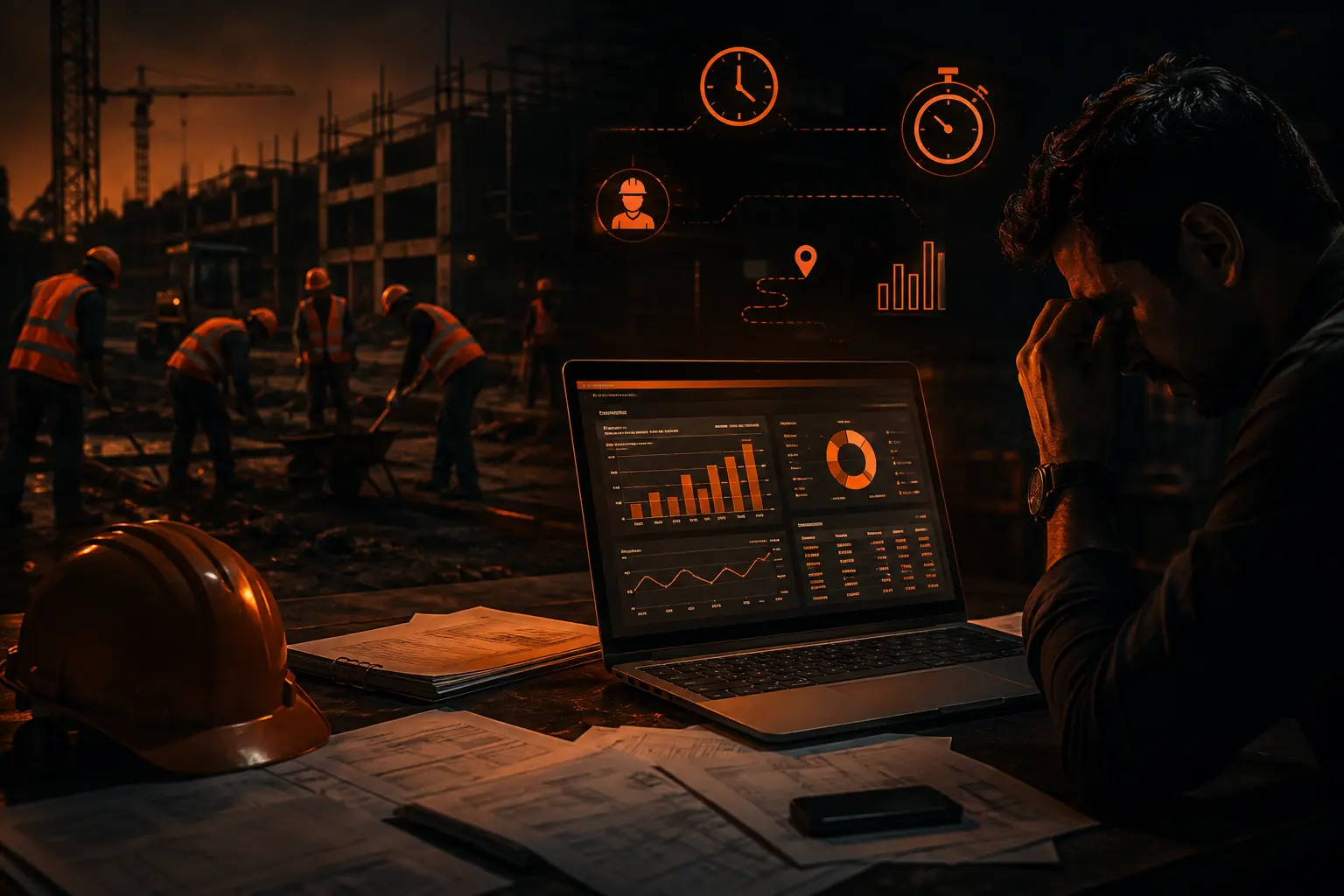Field worker productivity monitoring with workforce tracking software